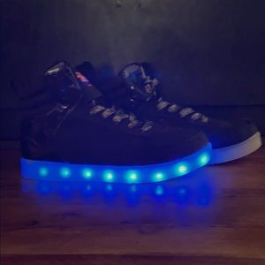 Pair of Light up sneakers